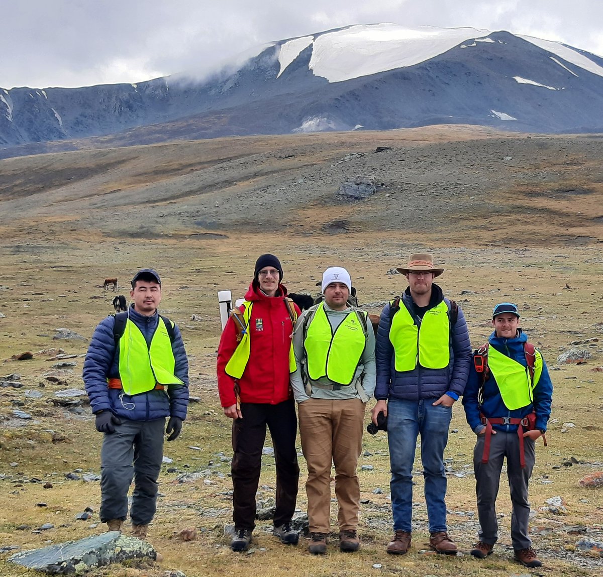 wtt_taylor's tweet photo. Altai Archaeology 2022 field season is off to a busy start... Stay tuned for more on our recent discoveries from the ice soon 🏔️@nationalmuseum1 @CUBoulder https://t.co/Icpf2eAfbM