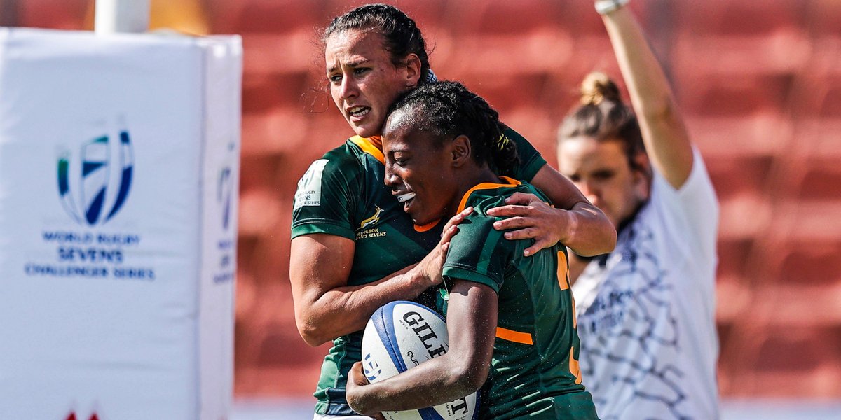 🙌 The Springbok Women's Sevens finished the @WorldRugby7s Challenger Series with a good victory in Chile, winning three from their five games - more here: bit.ly/3zZY8ye