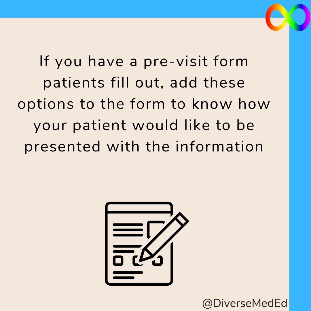 OmerRott's tweet photo. was there a medical visit if our patients didn't understand our instructions or couldn't retain the info? 
A big part of medical treatment is after the medical exam, we need to know how to offer the info so all of our patients can benefit https://t.co/fMVNY86Zru