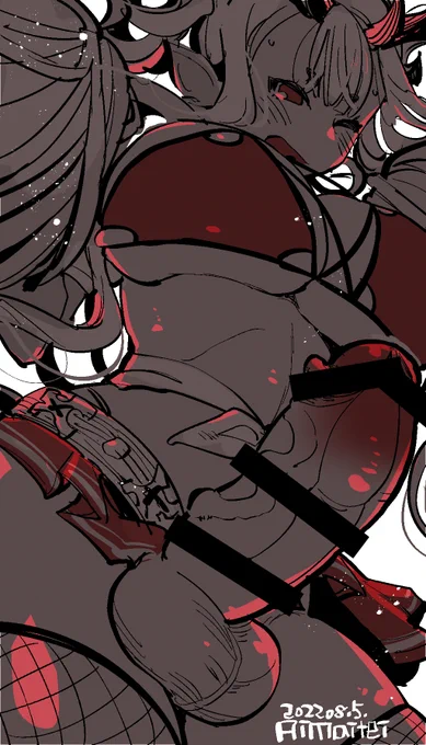 30min drawing 5 - Ibuki Dōji 