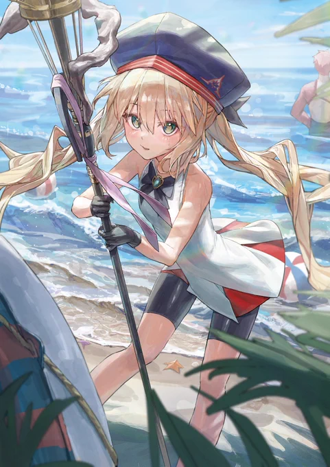 水着キャストリア(ゲストイラスト)#FGO 