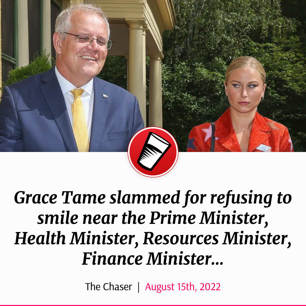 chaser's tweet image. 