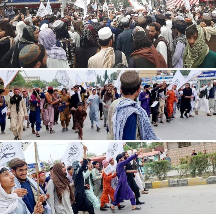 خوستیان وخ اوخوښ ولس
فکر نۀ کوم چې د خوست غوندې نور ولایتونه هم دغسې شور جوش جوړوي💪