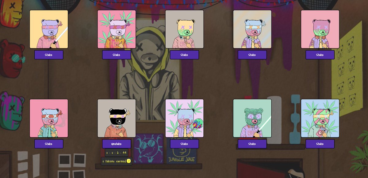 Start staking. Join the council.👇
staking.junglejuice.art