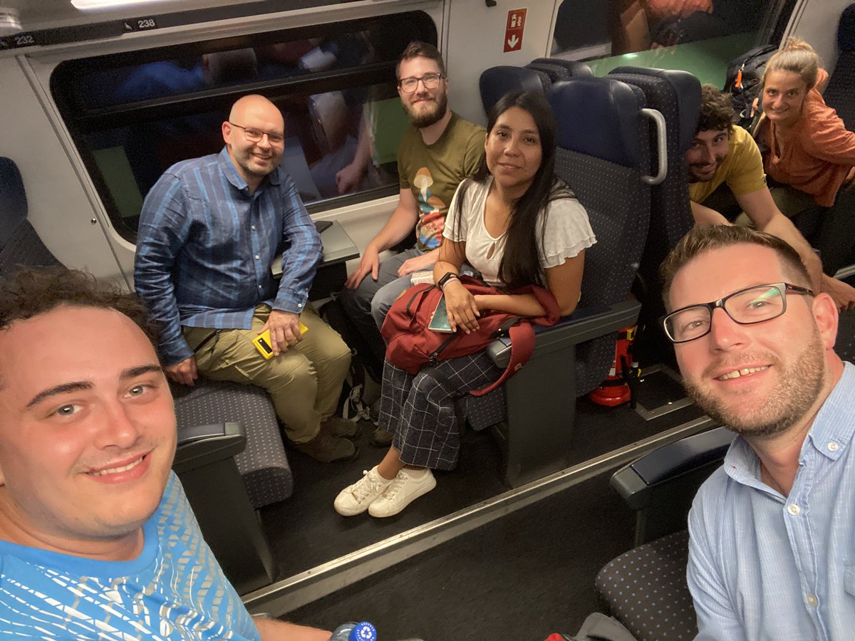 jamesemcdonald's tweet photo. Finally made it to Geneva for #ISME18 after our flight yesterday was cancelled. On the last leg to Lausanne and looking forward to this afternoon’s talks https://t.co/JwPj2zZBHd