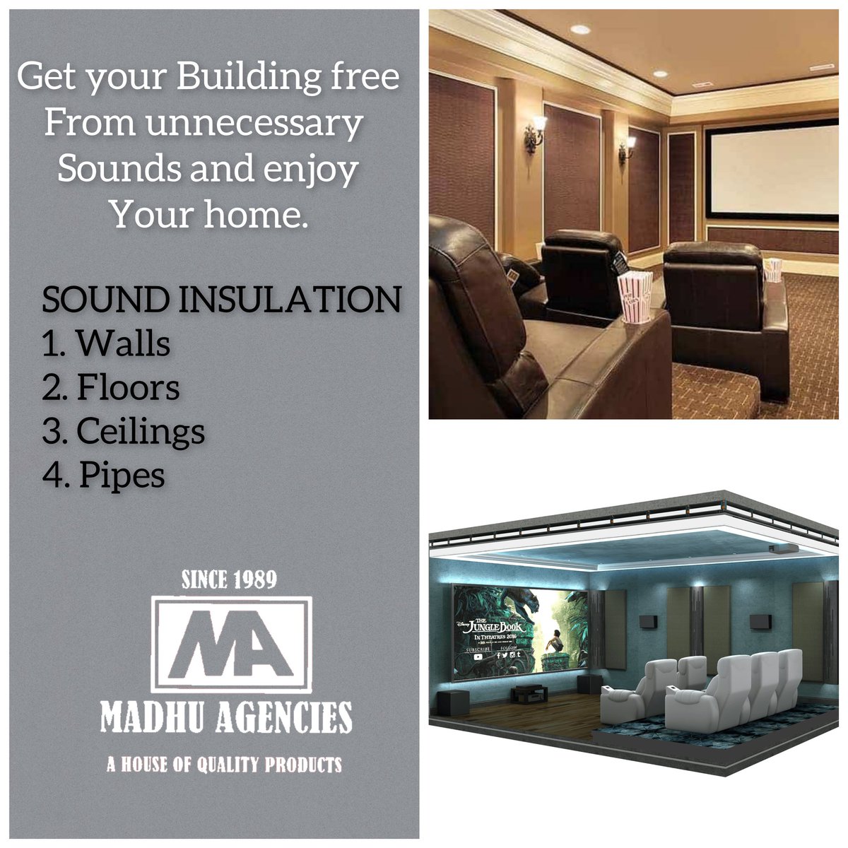 anmolgupta3105's tweet photo. https://t.co/Dlucz0kEPL

#soundinsulation #acousticinsulation #soundproofing #thermalinsulation #theaters #bungalows #studios #INDIA #Rajasthan #Gujrat #Delhi #tikidan #insuboard #insulationindia #soundproofingindia #engineering #hotels #oberoihotels #tajhotels #TheLeelaPalace https://t.co/COQCjPZ8de