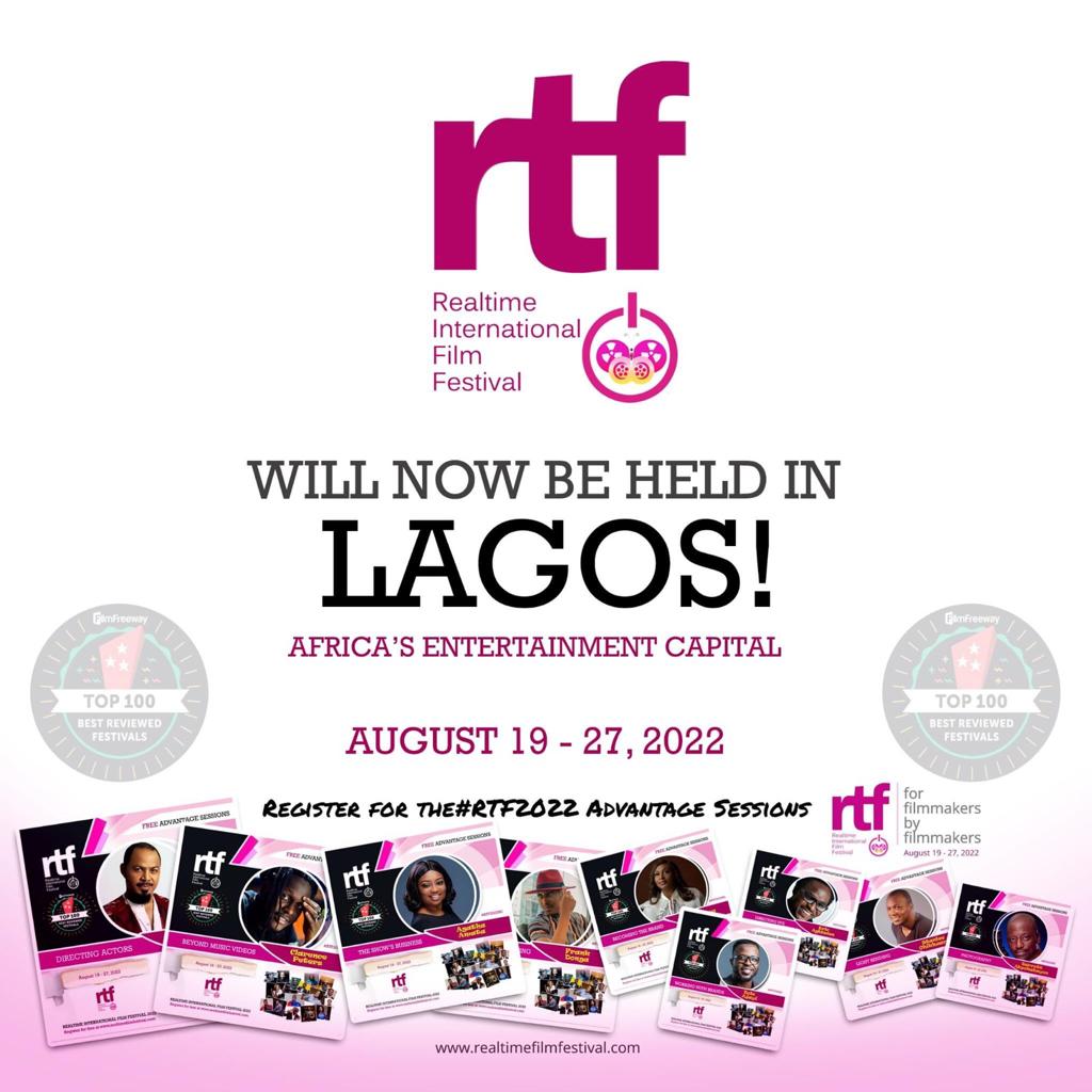 thekitchenPM's tweet photo. I got a DM from a friend, saying she thought the @realtimefest was to be at Benin!. Well, to clarify that for those that may still be thinking the same!
It's in Lagos! And we are going back Moments in time!
RTF ...for filmmakers, by filmmakers.
#rtf2022 #forfilmmakersbyfilmmakers https://t.co/kzd0TNt8kj