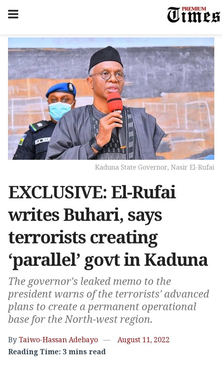 AbdulMahmud01's tweet photo. The parallel Governor of Kaduna State mocks a region over insecurity, forgetting the Sapele timber and plywood stuck in his eyes. 
Nigeria and accidental leaders! https://t.co/jYonbUthHu