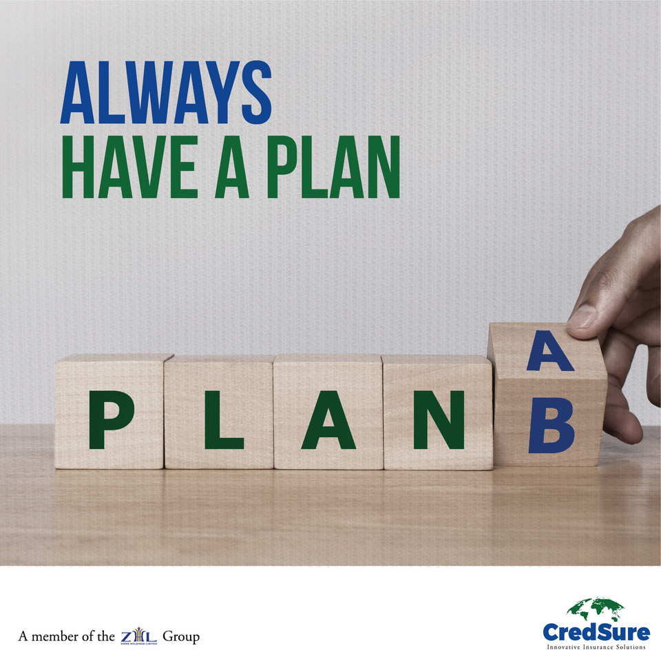 credsure's tweet photo. Plan A doesn't always work, so ensure you, your loved ones and the things you love are insured. We've got you covered.
Visit https://t.co/MNAbj311yE for more info. 
#credsure #innovativeinsurancesolutions https://t.co/ZTzned7jDG