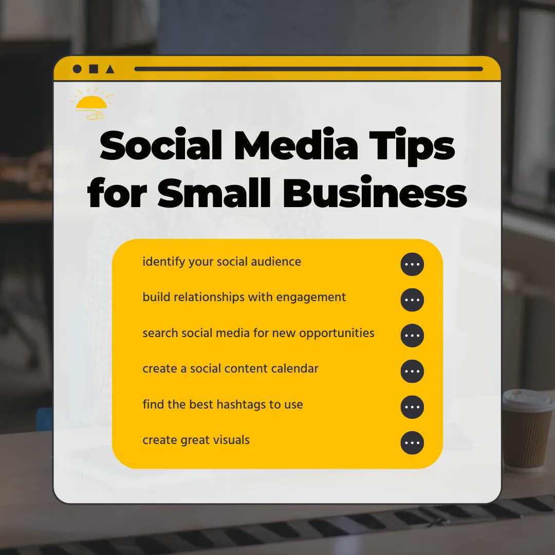 createmii's tweet photo. Social media tips for small business

🎯Identify your social audience
🎯Build relationships with engagement
🎯Search for new opportunities
🎯Create a content calendar
🎯Find the best hashtag
🎯Create great visuals! 

Read: https://t.co/qFrcV9pZsv 

#createmi #cdoph #monday https://t.co/W1iYHAFcGc