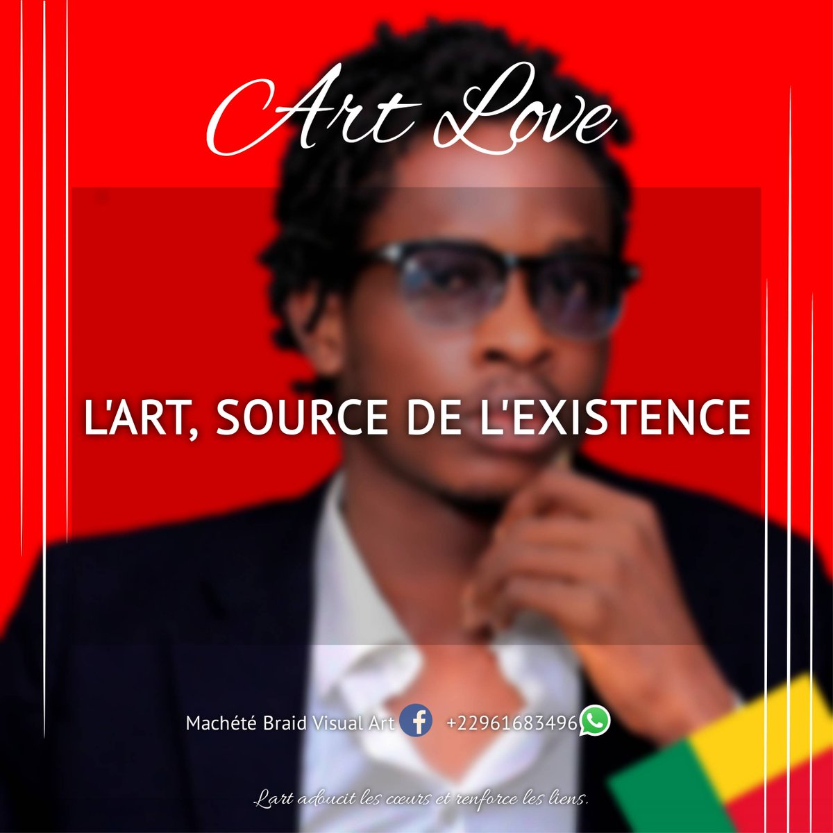 crazy_machete's tweet photo. L'ART, SOURCE DE L'EXISTENCE

L’art, partie intégrante de l’histoire des civilisations, révèle les humains comme êtres spirituels à travers des œuvres réalisées par des artistes reconnus comme tels.

#art #artist #machete https://t.co/qKsQg65jO8