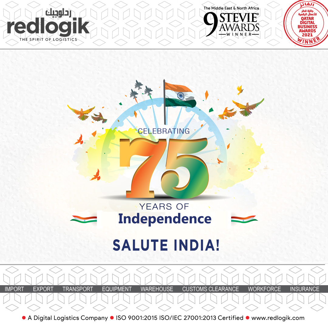 adminRedlogik's tweet photo. Today we celebrate the glory of freedom. We don’t understand the value of it until we lose it, so let’s remember about that and never let it go. Joy to the nation. Happy Independence Day India!
#indianindependenceday🇮🇳 
#freedom
#happiness 
#incredibleindia🇮🇳   
#Redlogik
#Qatar https://t.co/0stzjCMyyP