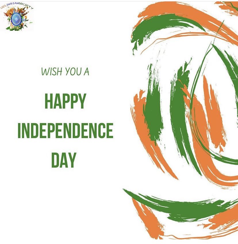 UEL Indian society wishes everyone a Happy 75th Independence day #IndiaAt75 <a href="/UEL_News/">Uni of East London</a> @uelunion