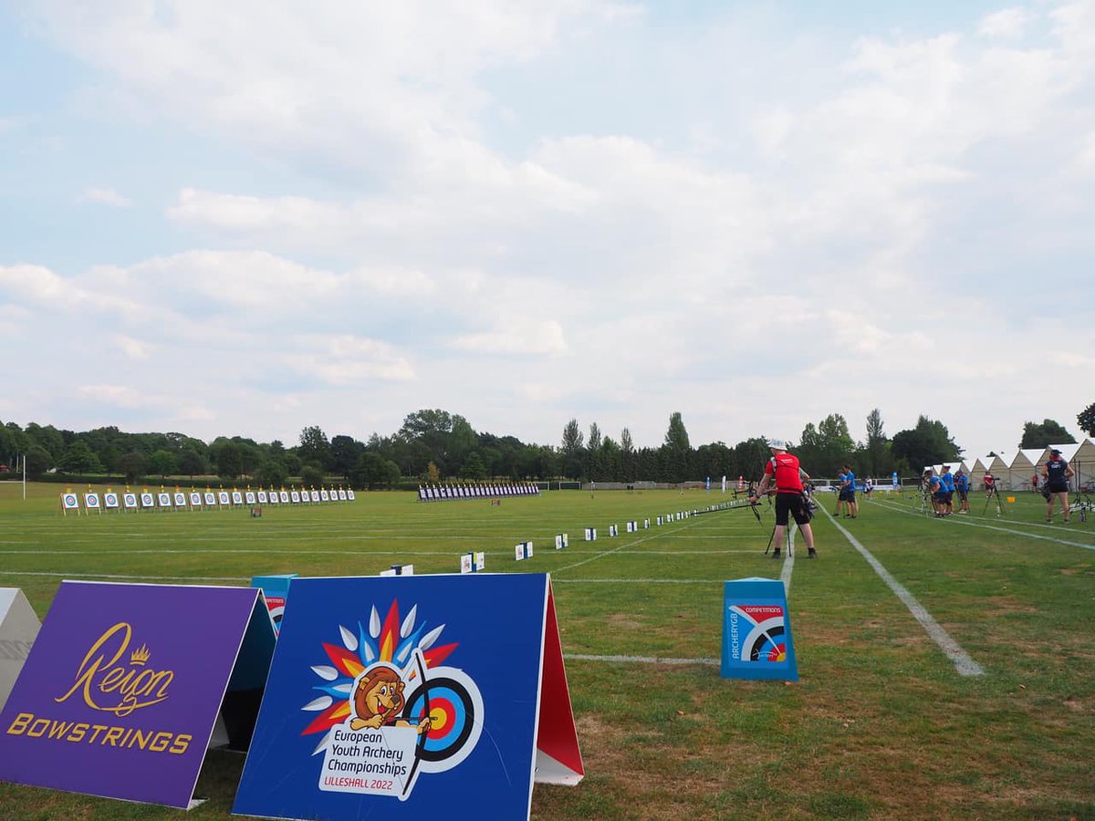 archerygb's tweet photo. Official practice begins today at the European Youth Championships 2022 🤩

Check out yesterday's unofficial practice photos ⬇️⬇️ 
https://t.co/aCXlsI2WsP https://t.co/1qQxzzgZ6M