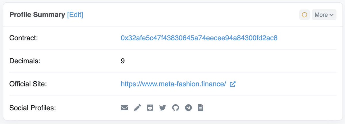 MetaFashionTw's tweet photo. Our @etherscan, @bscscan , @polygonscan logo and social media can be viewed. We are now approved. 🚀

https://t.co/EhqgeA11iB

#BSC #Etherum #Polygon #NFTCommunity #Metaverse https://t.co/gQ7rbjYUs2