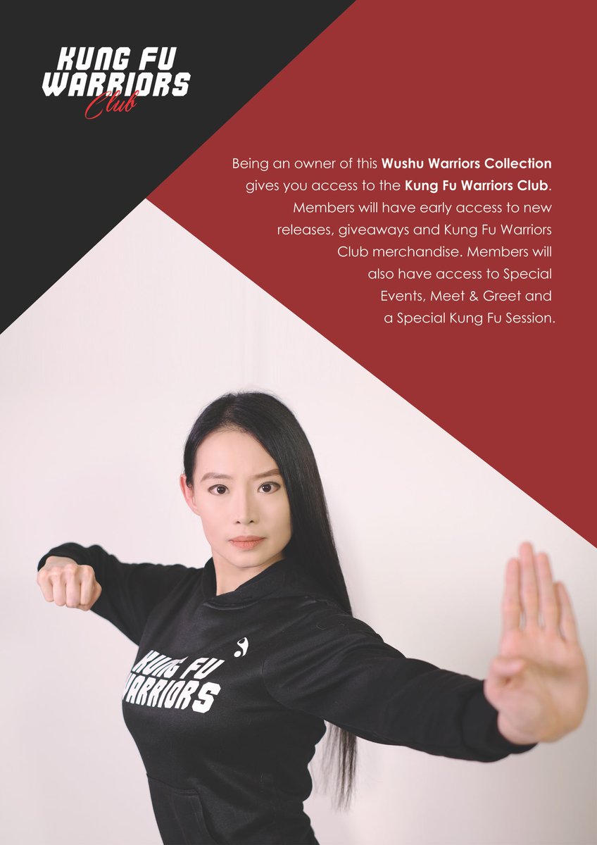 janicehung's tweet photo. Wanna learn Wushu or Taichi? Just collect and hodl your #WushuWarriorsNFT and be able to join our group class. Don’t miss out on this and join our community. Grab your #NFT👉 https://t.co/aE1zMmwf8g #SoloNation #XRP #XRPL #NFTs #NFTcommunity #Cryptoart #cryptocurrecy #NFTProject https://t.co/uzLtdJdR9s