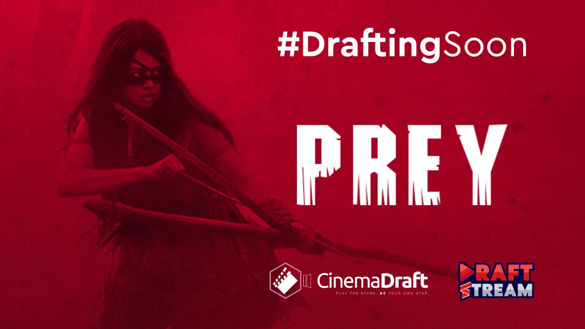 PlayCinemaDraft's tweet photo. PREY, the latest installment in the PREDATOR franchise. Play the stars. BE your own star. #DraftingSoon #DFS #movies #actors #gaming #DeFi #GameFi #HuntorBeHunted https://t.co/VC3RP5WPV8