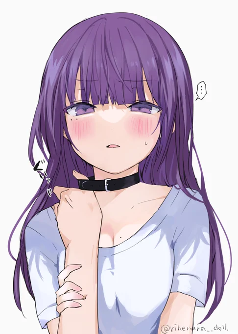 「ふーん、こんなの付けるんだ」「別にいいでしょ…」 