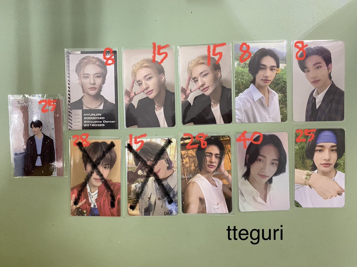 tteguri_'s tweet photo. WTS ‼️need to clear all 🥲
📌 all prices are exc postage + negotiable 
@pasarSKZ @SKZMarketMY @pasarstraykids 
#pasarstraykids #pasarSKZ #skzmarketmy https://t.co/9XyevLI29T