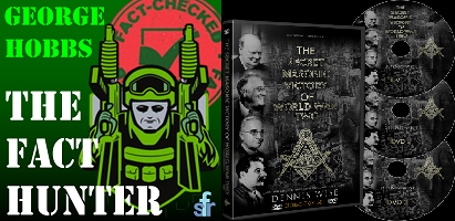 Dennis Wise and Dave Gahary join George Hobbs on today's Fact Hunter - 10am eastern - to discuss The Secret Masonic Victory Of World War 2 - moneytreepublishing.com/shop/the-secre…