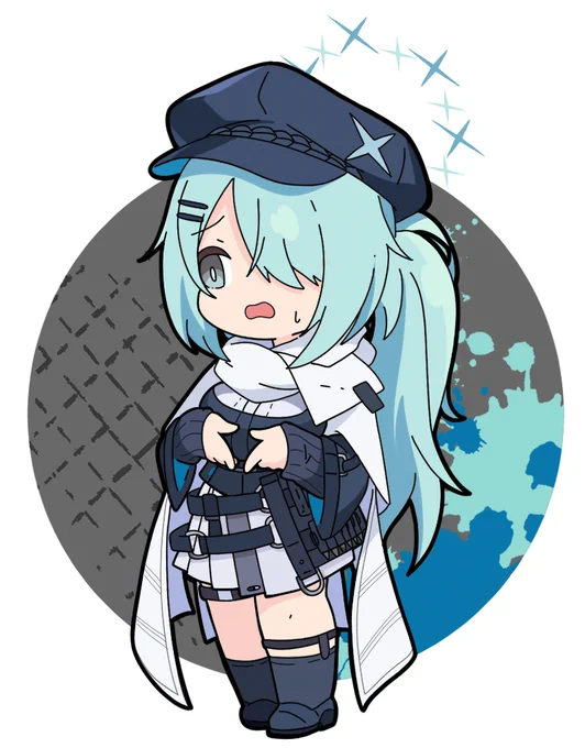 今回はヒヨリです。#ブルーアーカイブ 