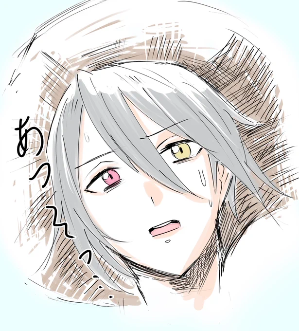 最近暑過ぎるのでオエにも暑がってもらいました#まほやく_FA 
