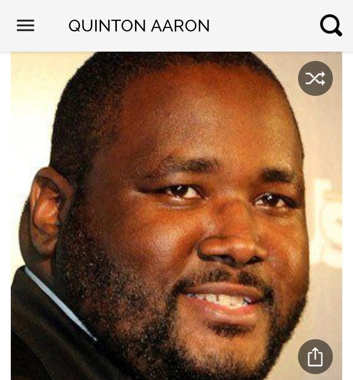 Happy birthday to this great actor. Happy birthday to Quinton Aaron 