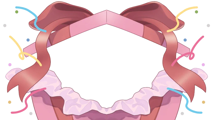 立ち絵を間に挟むとプレゼントボックスに入れるイラスト素材ですデフォルメイラストとの相性が特に良いですが、等身イラストを合わせても楽しい感じになります。(ご使用の際はRT、フォローなど頂けましたら嬉しいです)#VTuberAssets#Vtuber素材#フリー素材#配信素材 