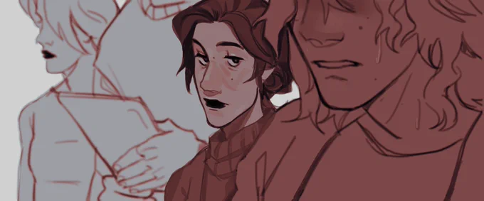 Bryony watching Gordon dissolve into panic while she freezes Warren? yeop #redvalleyfanart 