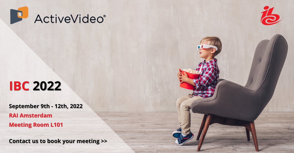 ActiveVideo will be at #IBC2022!

Join us to get the latest on AppCloud, our cloud-native app virtualization platform, and how we are bringing AppCloud to set-tops, smart and connected TVs, and streaming devices. 
Book a meeting: 
activevideo.com/blog/meet-acti… 

<a href="/IBCShow/">IBC</a> #IBCShow