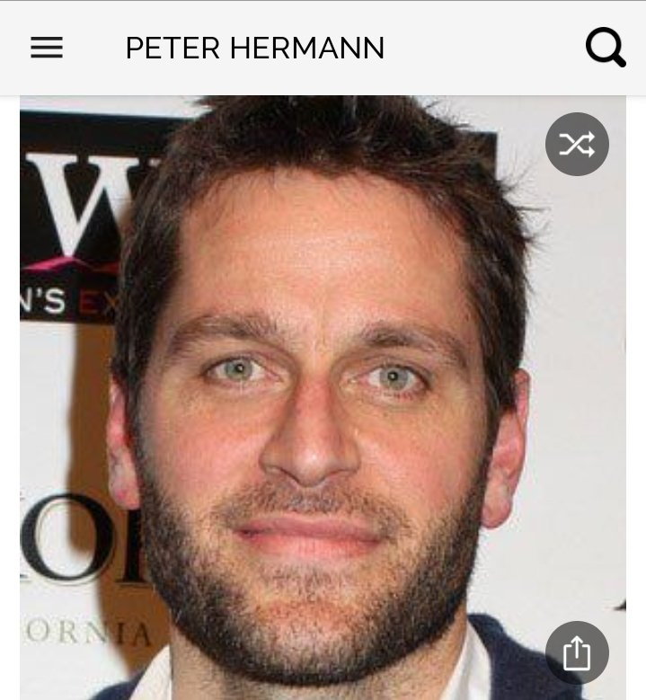 Happy birthday to this great actor who is also the husband to Mariska Hargitay.  Happy birthday to Peter Hermann 