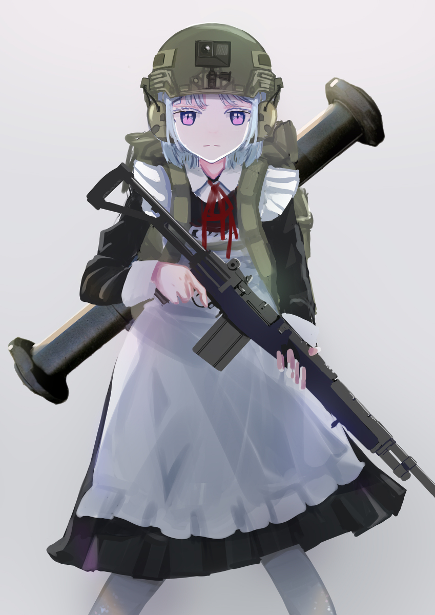 anoran9's tweet photo. Combat Maid #枪娘 #M14 #PF89 #女仆 #maid #武器 #娘化 #少女前线 #少女前線 https://t.co/ToUtQEhEho https://t.co/gwZmk9jv8Q