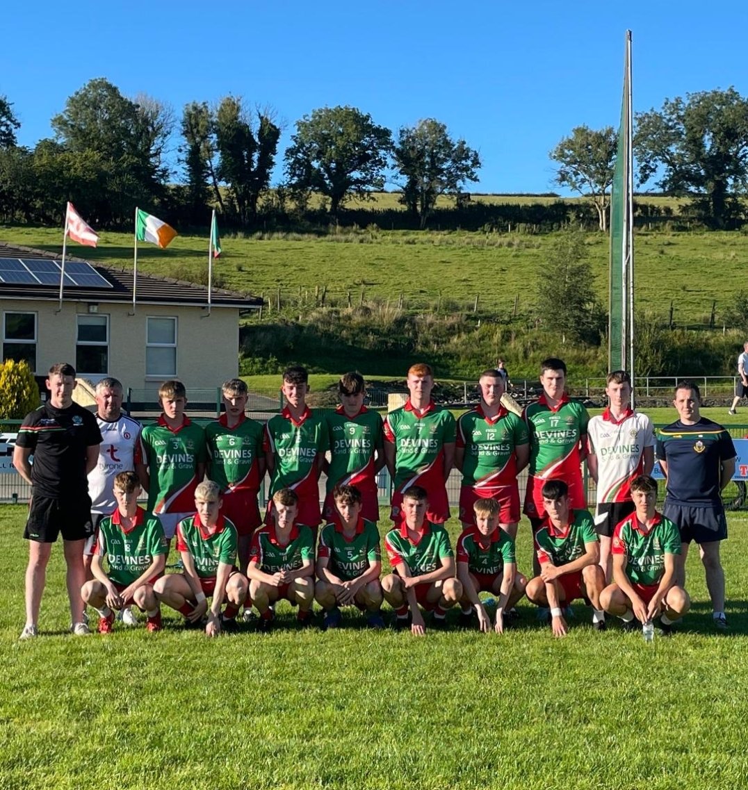 Clann Na nGael (@c_na_ngael) on Twitter photo Best of luck to club players Cahir O'Neill, Captain Robbie Conway and coach Ronan Devine who along with <a href="/OwenRoes/">Owen Roes GFC</a> teammates will play in the Grade 3 League Final vs <a href="/theplunkettsgac/">PomeroyPlunkettsGAC</a>
🗓 Wed 17th Aug
📍 Drumquin
🕖 7.15pm
All support is welcomed for the boys on Wednesday 🔰🔴🟢 Best of luck to club players Cahir O'Neill, Captain Robbie Conway and coach Ronan Devine who along with <a href="/OwenRoes/">Owen Roes GFC</a> teammates will play in the Grade 3 League Final vs <a href="/theplunkettsgac/">PomeroyPlunkettsGAC</a>
🗓 Wed 17th Aug
📍 Drumquin
🕖 7.15pm
All support is welcomed for the boys on Wednesday 🔰🔴🟢