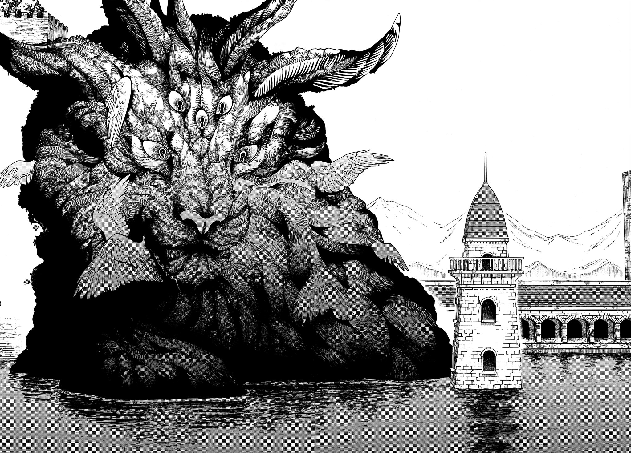 Manga panels i like on X: Dungeon Meshi DungeonMeshi manga  t.coO3fkTHP9Ql  X