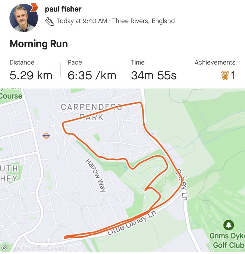 paulfishermusic's tweet photo. A treat to be accompanied by @TredegarBand and @IanPorthouse on my 5k this morning. I was hoping 'The Corsair' would make me go faster, but no such luck! 🏃‍♂️ 🎺 https://t.co/6joMRngrRQ