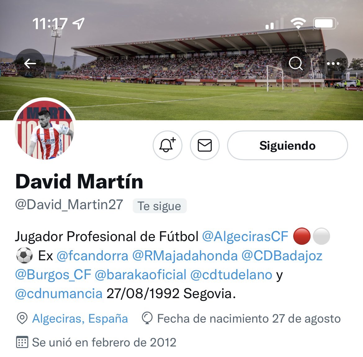 Algeciras CF tweet media