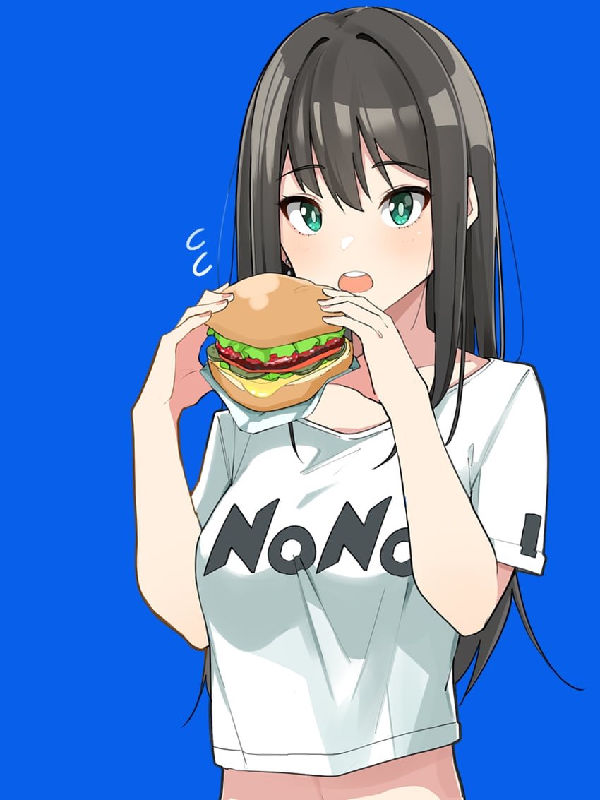 Anime Eating Bread