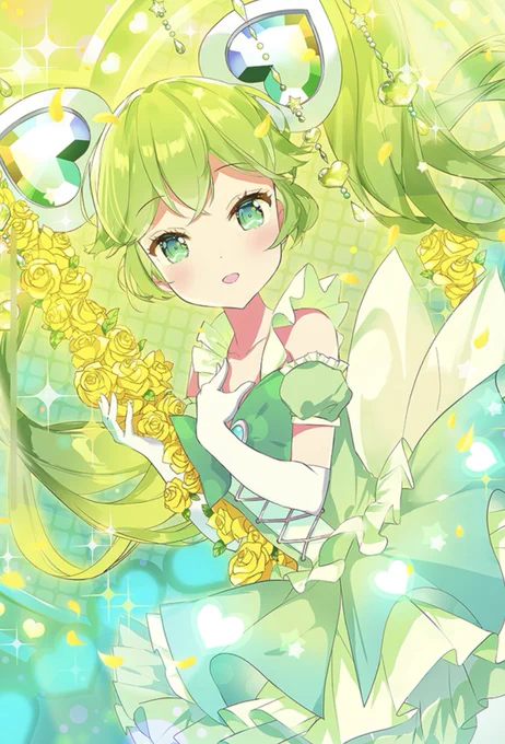 ※ネタバレ注意初期星5リリカちゃんの凸絵です尊すぎて泣いた 