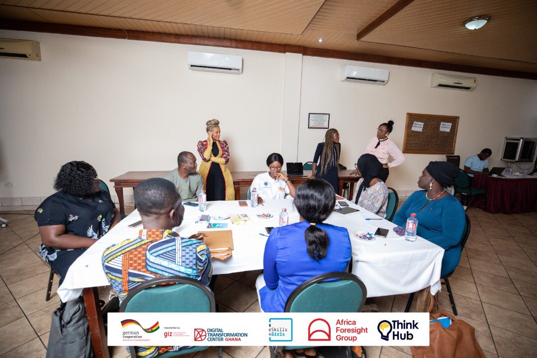 ThinkHubIC's tweet image. Content and Curriculum development for the eSkills4Girls project with @giz_gmbh @ThinkHubIC @AfricaForesight 
#eskills4girls