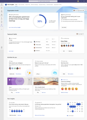 Both the Microsoft Viva Insights app in Microsoft Teams and Viva Insights web home page are being refreshed, creating a more intuitive and actionable user experience. I like the end user opt out option to provide more privacy controls   buff.ly/3zUd01b
#MicrosoftViva