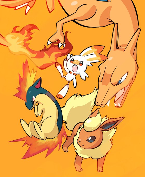 炎ポケモンのtwitterイラスト検索結果