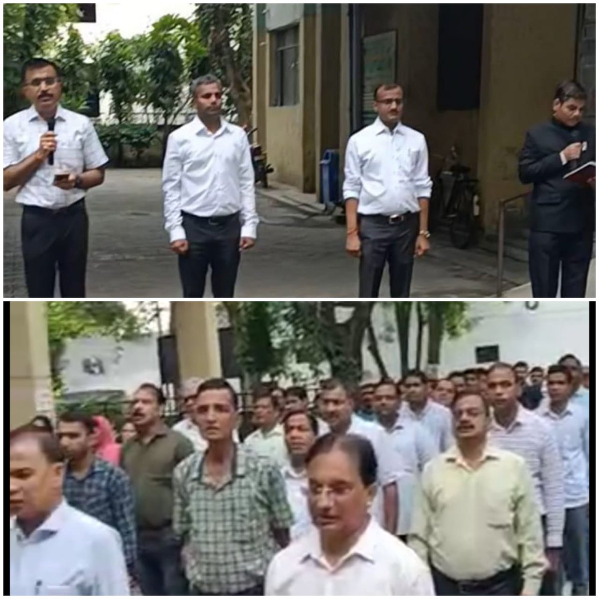 🇮🇳 *76वें स्वतंत्रता दिवस के अवसर पर गन्ना भवन पाण्डव नगर मेरठ में ध्वजारोहण* 💐💐