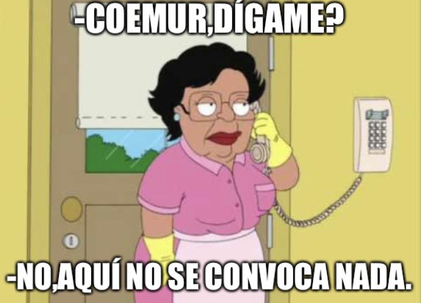 Pues eso:en el <a href="/coemur/">Enfermeras Región de Murcia</a> se pasan la legalidad vigente por el arco del triunfo,aunque se lo haya reprochado la mismísima oficina del Defensor del Pueblo.<a href="/CGEnfermeria/">Consejo General de Enfermería</a> mandando,ellos obedeciendo.    #JuntaOkupa.   #Elecciones¡YA!