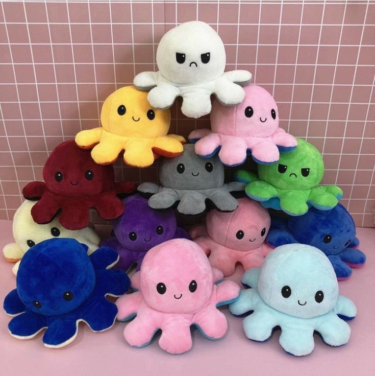 SaLightss's tweet photo. Hello 
في الثريد دا هننزل الالوان المتوفره من الoctopus dool 💕🐙 https://t.co/D7Aua27e2O