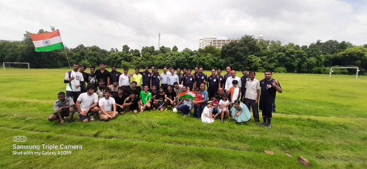 IGymkhana's tweet photo. Independence Day Celebration at IMS Ground #IndependenceDay2022 #AzadiKaAmritMahotsav #kheloindia #fitindia https://t.co/8afJNpoC5b