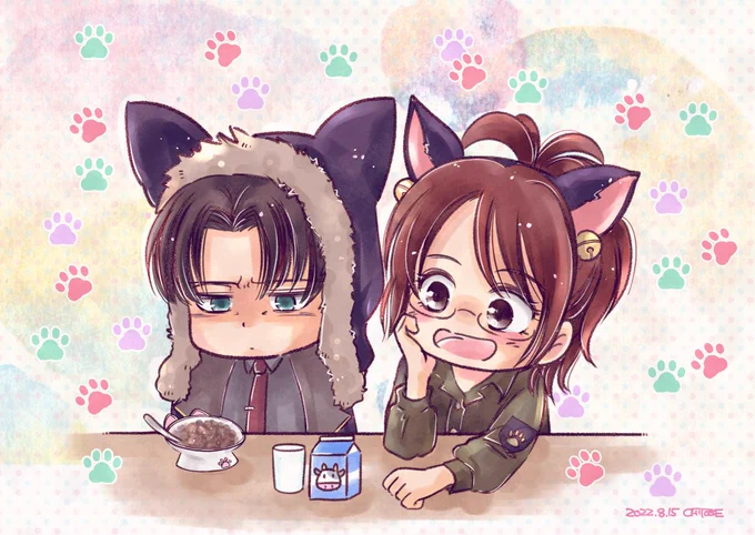 #ブレオダ #shingeki #イラスト  …なんか症状が出たら教えてね 