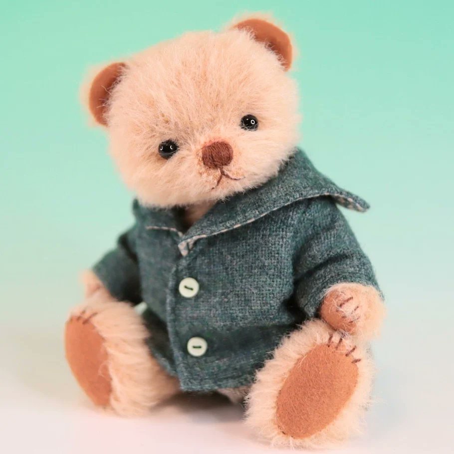ハンドメイド よくばりぐま 人気作家 テディベア | controlar.med.br
