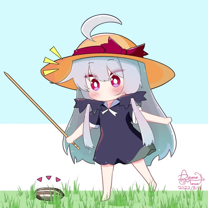 ちびソフィーちゃんの夏休みと落ちていたひまわりの種少し前の続き。冒険にはお宝が必要です。#吸血鬼さん #ソフィー・トワイライト 