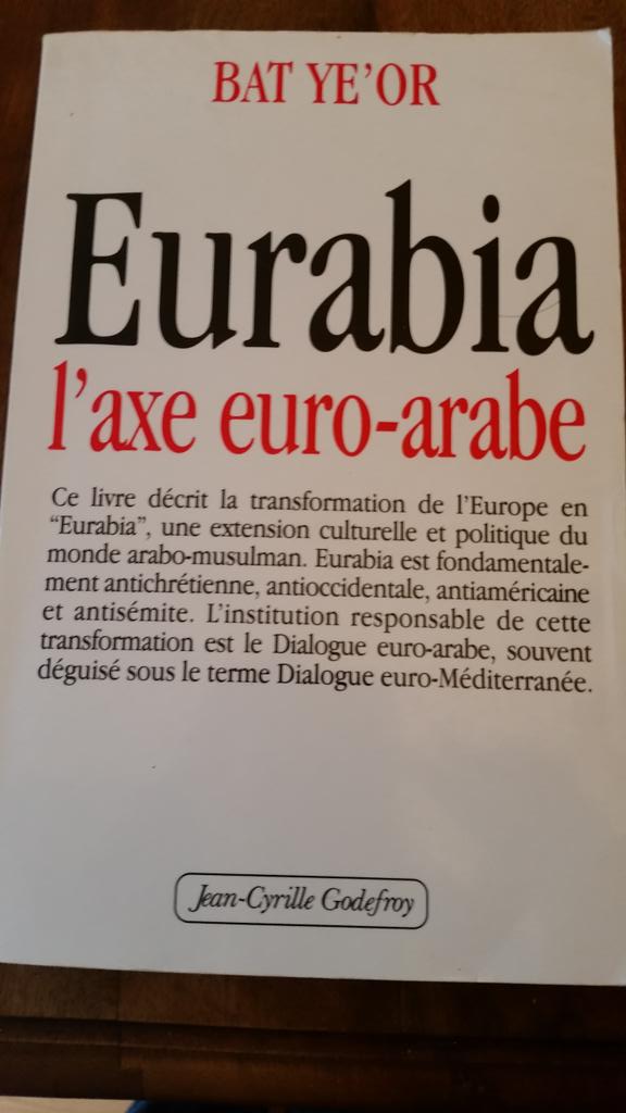 Alonchalom's tweet photo. Depuis 40 ans l'historienne humaniste lanceuse d'alerte #Bathyeor a raison. Sous nos yeux grands fermés. #Djihad Europe #dhimmi #Eurabia
https://t.co/T9eFWzuyTV. https://t.co/3uGZyUbJ7O