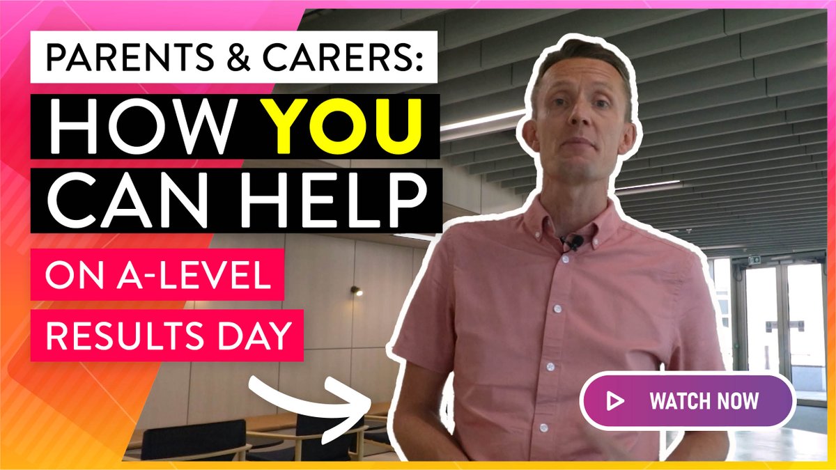 There's a few reasons why a young person might go through #Clearing and whatever they are, as a parent or carer you can assist them. 

With results day approaching it might help to understand more about the process so you can offer the reassurance needed👇youtube.com/watch?v=uzHNxH…